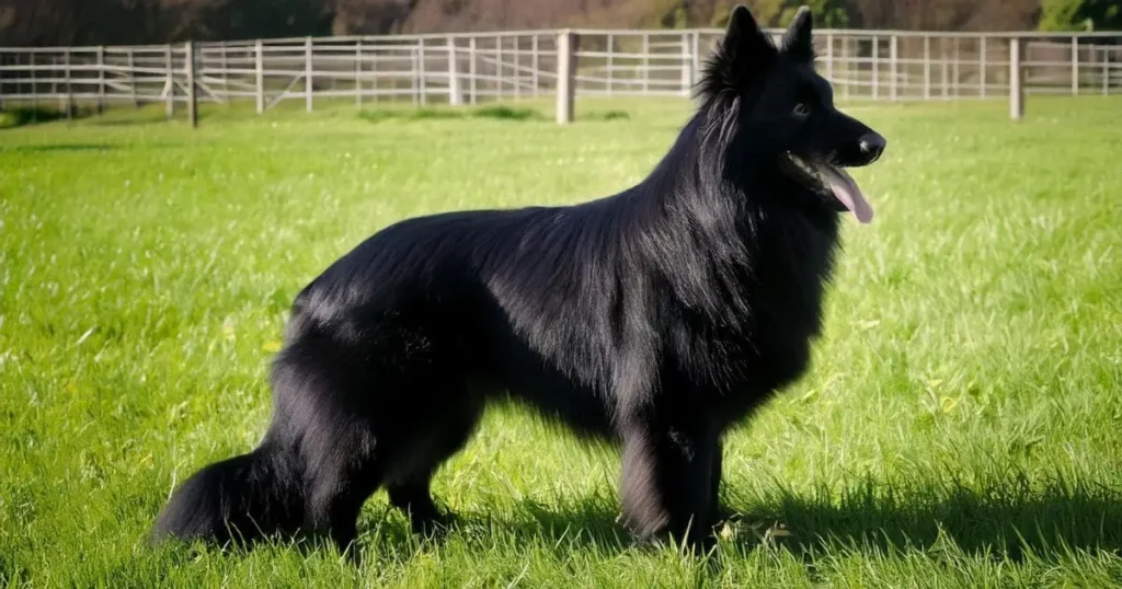 Belgian Sheepdog Black dog