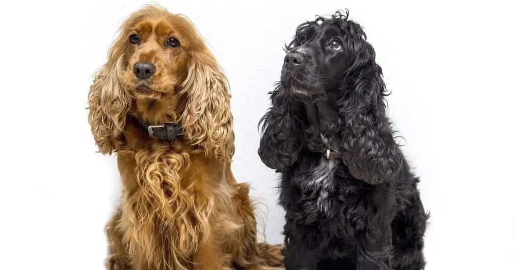 Cocker Spaniel Black Dog