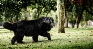 Newfoundland Black dog