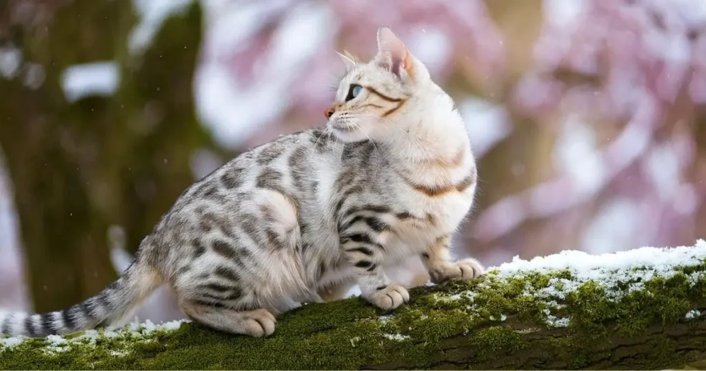 Snow bengal cat breed